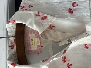 Anthropologie Mushroom Blouse by Meave